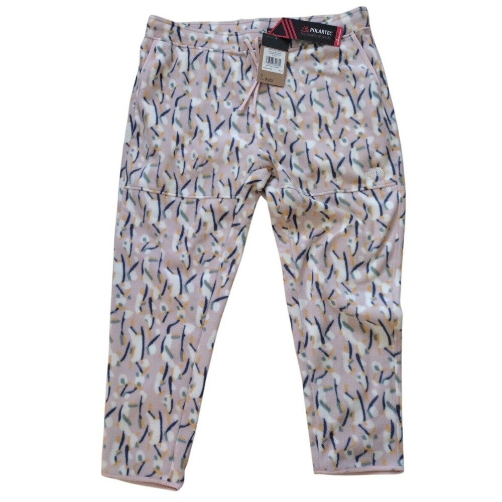 The Northโ Face Pants Women 2XL Pink Moss Alpine Polartec 100 Series Fleece